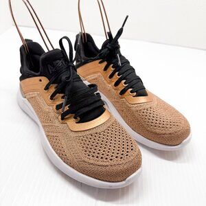 APL Tracer Women’s Size 6 Rose Gold Knit Running Shoes Lightweight Sneaker